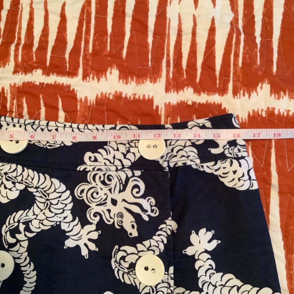 Lilly Pullitzer Tail Lights Dragon Wrap Skirt - image 7